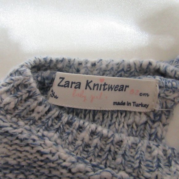Baby girl pullover sweater Size 12- 8 Month Zara - Picture 5 of 7